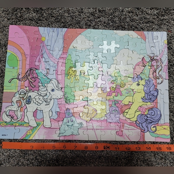 My Little Pony G1 1987 Puzzle *Complete* - Picture 3 of 10